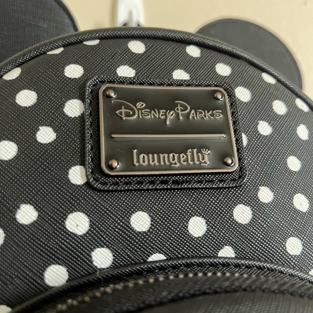 Disney Parks Loungefly Minnie Eyelash Backpack - Picture 1 of 4